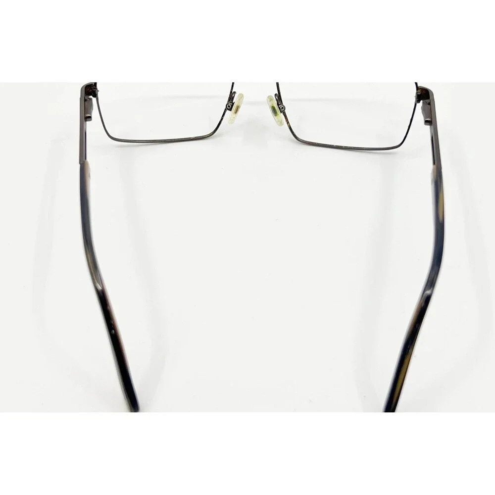 Perry Ellis Eyeglasses Mens Gunmetal Rectangle PE 367-3 54-17-140